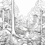 Boreal Forest Biome Coloring Sheets 3