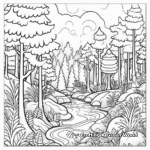 Boreal Forest Biome Coloring Sheets 4