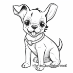 Boston Terrier With Toys Coloring Pages 4