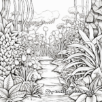 Botanical Garden Inspired Coloring Pages 2