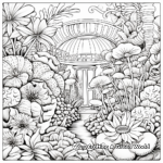 Botanical Garden Inspired Coloring Pages 3
