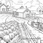 Bountiful Harvest Coloring Pages 1