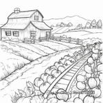 Bountiful Harvest Coloring Pages 2