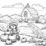 Bountiful Harvest Coloring Pages 3