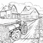 Bountiful Harvest Coloring Pages 4