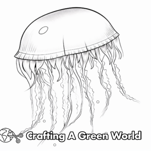 Jellyfish Coloring Pages - Free & Printable!