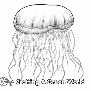 Jellyfish Coloring Pages - Free & Printable!