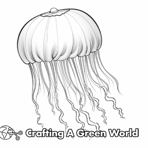 Jellyfish Coloring Pages - Free & Printable!