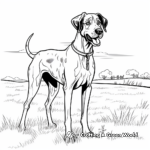 Brindle Great Dane Coloring Pages 2