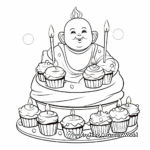 Buddha's Birthday May Coloring Pages 3