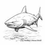 Bull Shark Partnership Coloring Pages 4