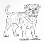 Bulldog with Friends: Coloring Pages with Other Dog Breeds 1