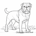 Bulldog with Friends: Coloring Pages with Other Dog Breeds 3