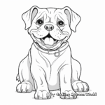 Bulldog with Friends: Coloring Pages with Other Dog Breeds 4