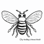Bumblebee Life Cycle Coloring Pages 1