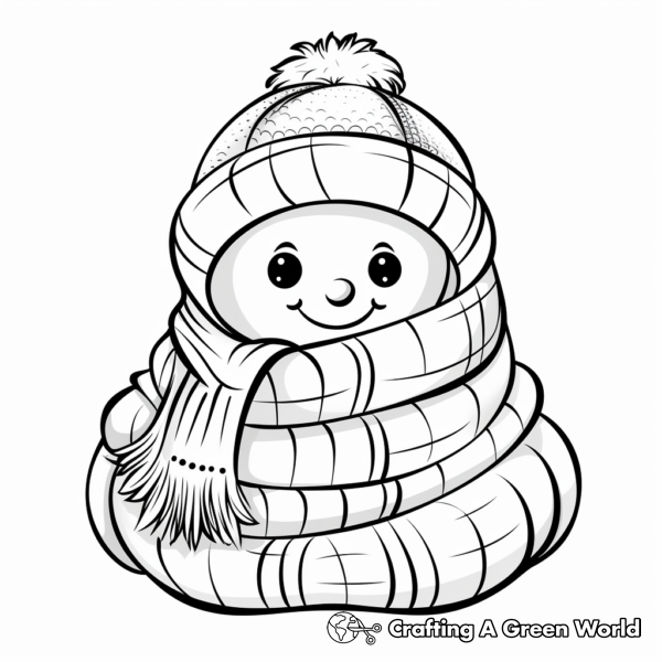 January Coloring Pages - Free &amp; Printable!