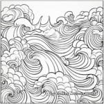 Calming Ocean Waves Coloring Sheets 3