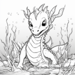 Camouflage Sea Dragon Coloring Pages 2