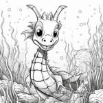 Camouflage Sea Dragon Coloring Pages 3
