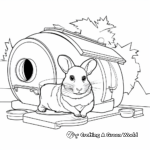 Camper Hamster Habitat Coloring Pages 4