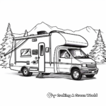 Camper Van Coloring Pages for Van Lifers 1