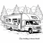 Camper Van Coloring Pages for Van Lifers 3