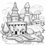 Candyland Game Candy Coloring Pages 3