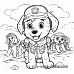 Canine Unit Coloring Pages 1