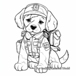 Canine Unit Coloring Pages 4