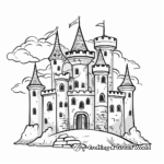 Castles And Kings Coloring Pages 1
