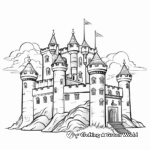 Castles And Kings Coloring Pages 4