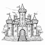 Castles Around The World Coloring Pages 3