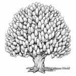 Cedar Tree Coloring Pages: From Cones to Branches 3