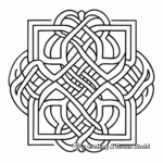 Celtic Knot Artistic Coloring Pages for Adults 4