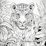 Challenging Jungle Predator Coloring Pages for Adults 2