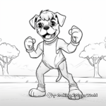 Champion Boxer Dog Coloring Pages 4