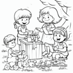 Charity Fundraising Coloring Pages 3