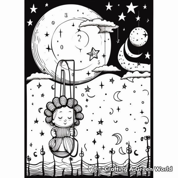 New Years For Adults Coloring Pages - Free &amp; Printable!