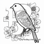 Charming Letter 'B' Animal Coloring Pages 2