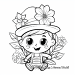 Charming Spring Flower Coloring Pages for March 2
