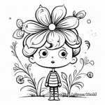Charming Spring Flower Coloring Pages for March 3