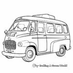 Charming Vintage Ambulance Coloring Pages 3