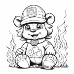 Child-Friendly Smokey the Bear Coloring Pages 2