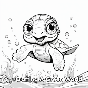 Sea Turtle Coloring Pages - Free &amp; Printable!