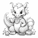 Chinese New Year Dragon Coloring Pages 4