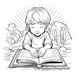 Christian Themed: Lord's Prayer Coloring Sheets 2