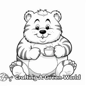 Cute Tiger Coloring Pages - Free & Printable!