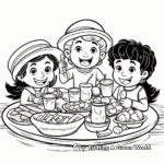 Cinco De Mayo Food Fiesta Coloring Pages for Foodies 1