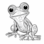 Classic Coqui Frog Coloring Pages 3