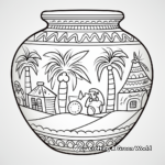 Classic Mexican Pottery Coloring Pages 3